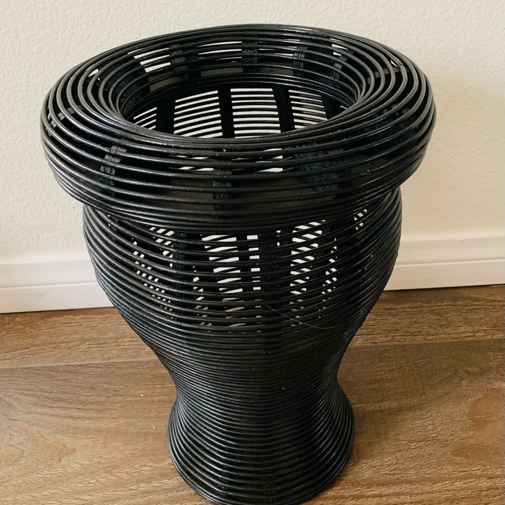 Rattan vase